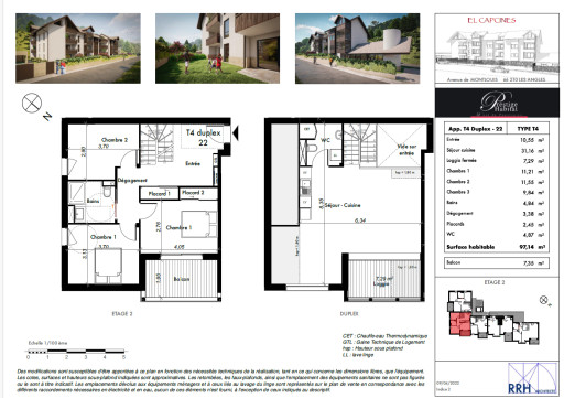 appartement vente Les angles