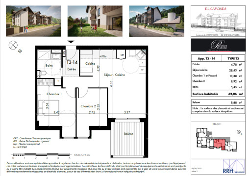 appartement vente Les angles