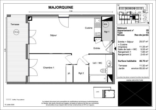 appartement vente Elne