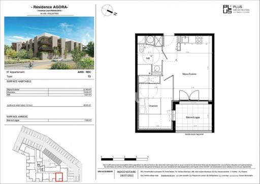 appartement à louer Pollestres