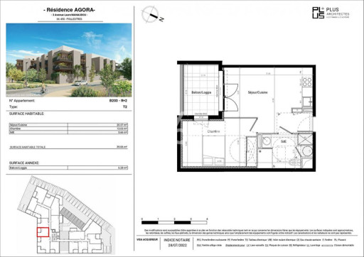 appartement à louer Pollestres